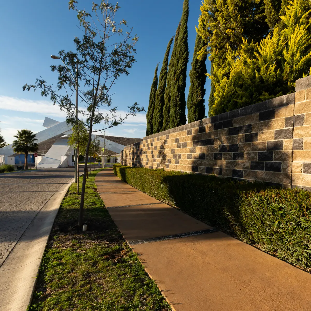 Detalles del paisaje y jardinería